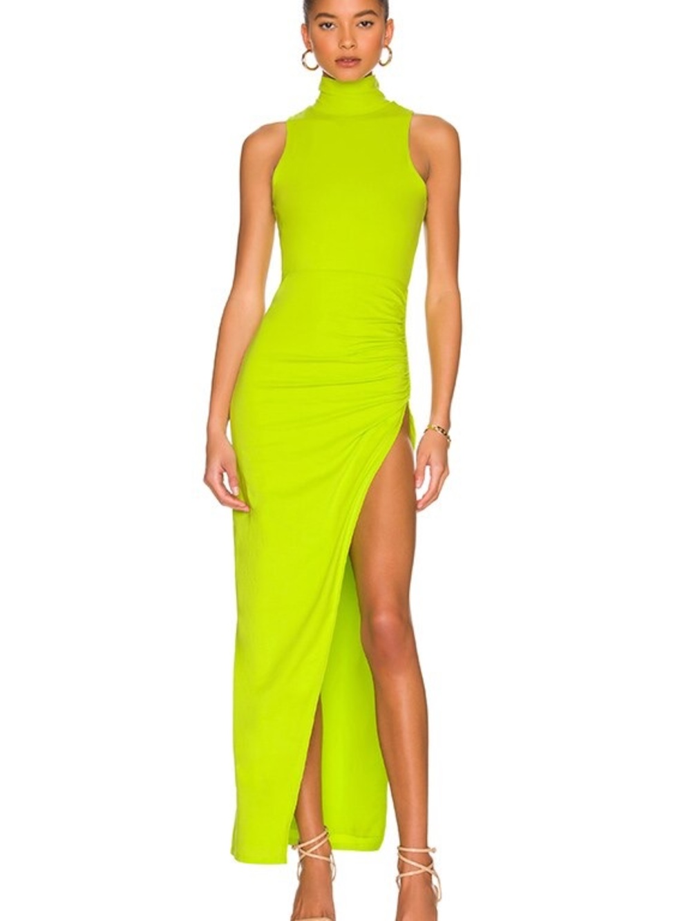 Superdown Janet Slit Midi Dress